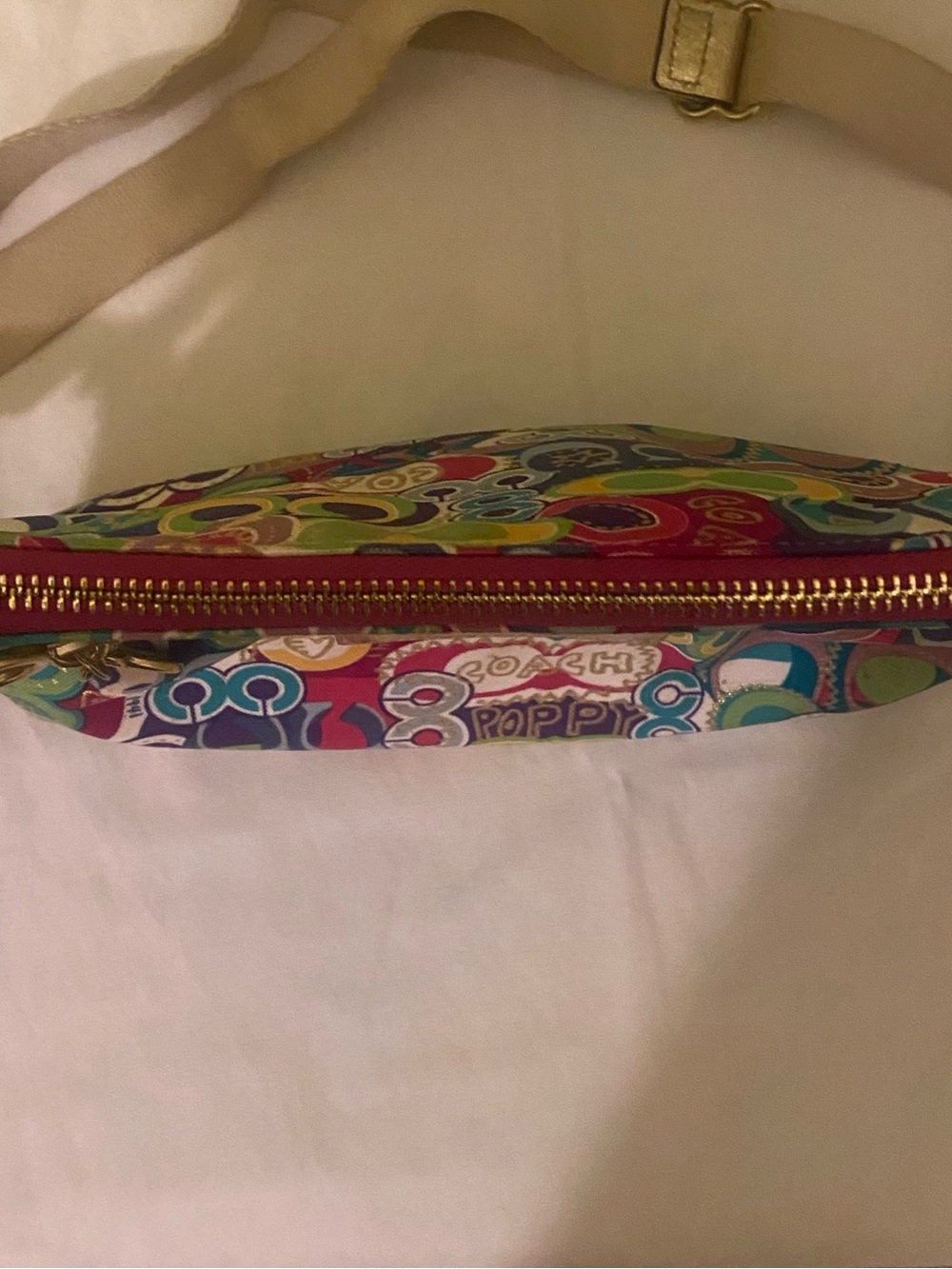 Y2K Coach Poppy Signature Pop C Glam Graffiti Crossbody Purse - Picture 10 of 10